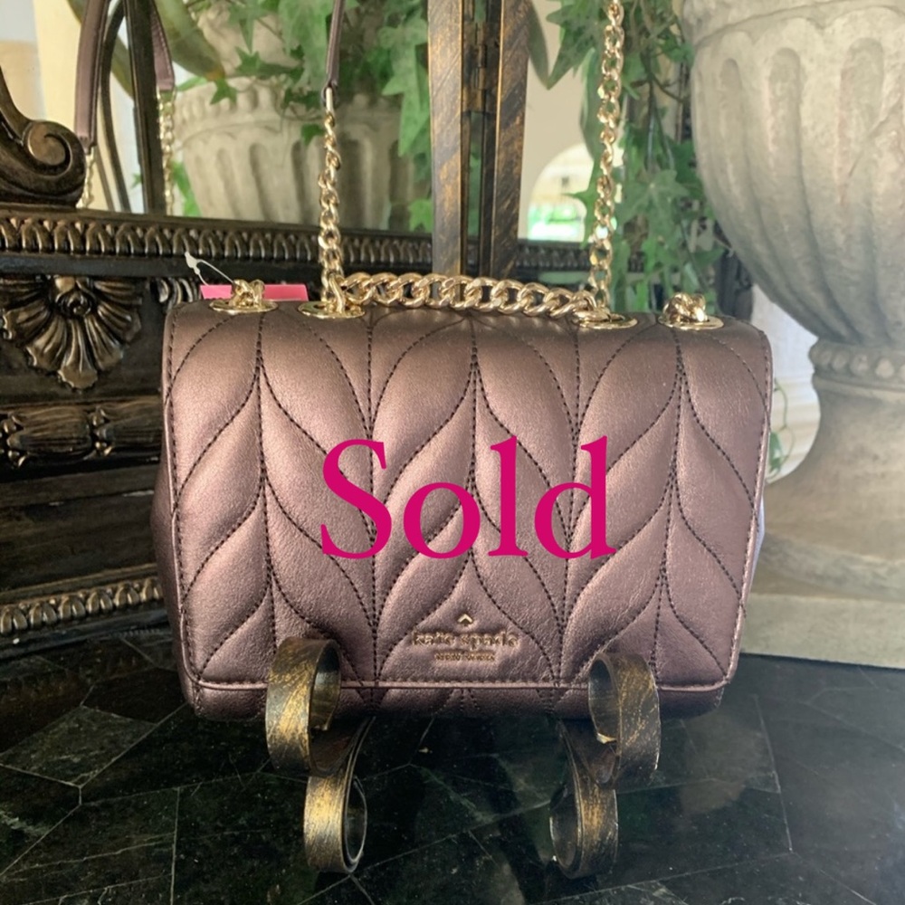 Beautiful Metallic Kate Spade Crossbody bag - Picture 1 of 10